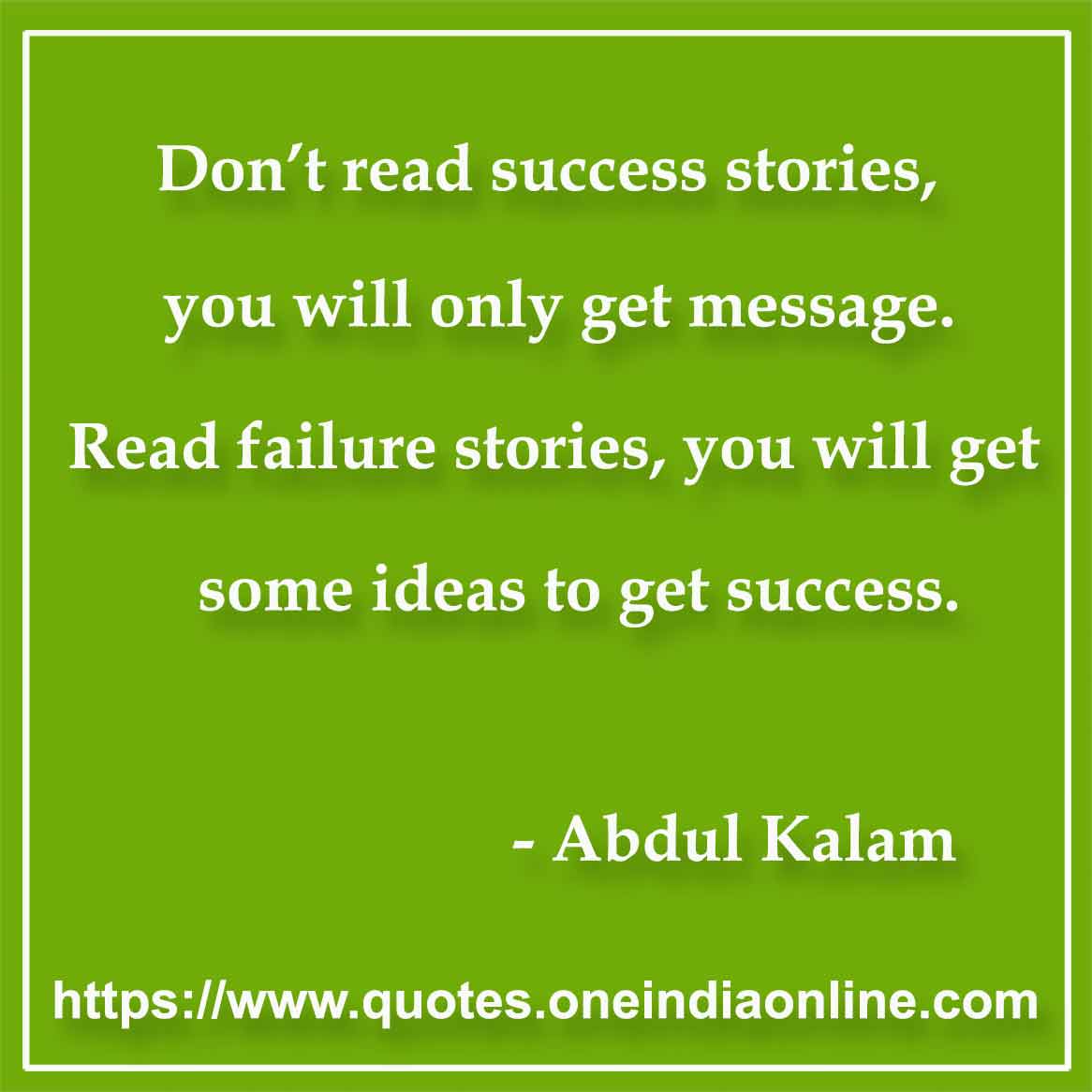 Famous Abdul Kalam Quotes in English