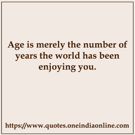 Age Quote Image